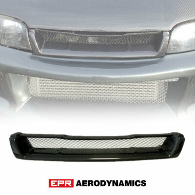 Gtr Style Carbon Fiber Front Grill Kits Gts Only For Nissan R33 Skyline Gtst Ebay