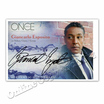 Once Upon A Time ... Giancarlo Esposito als Sidney Glass  -  Autogrammfoto