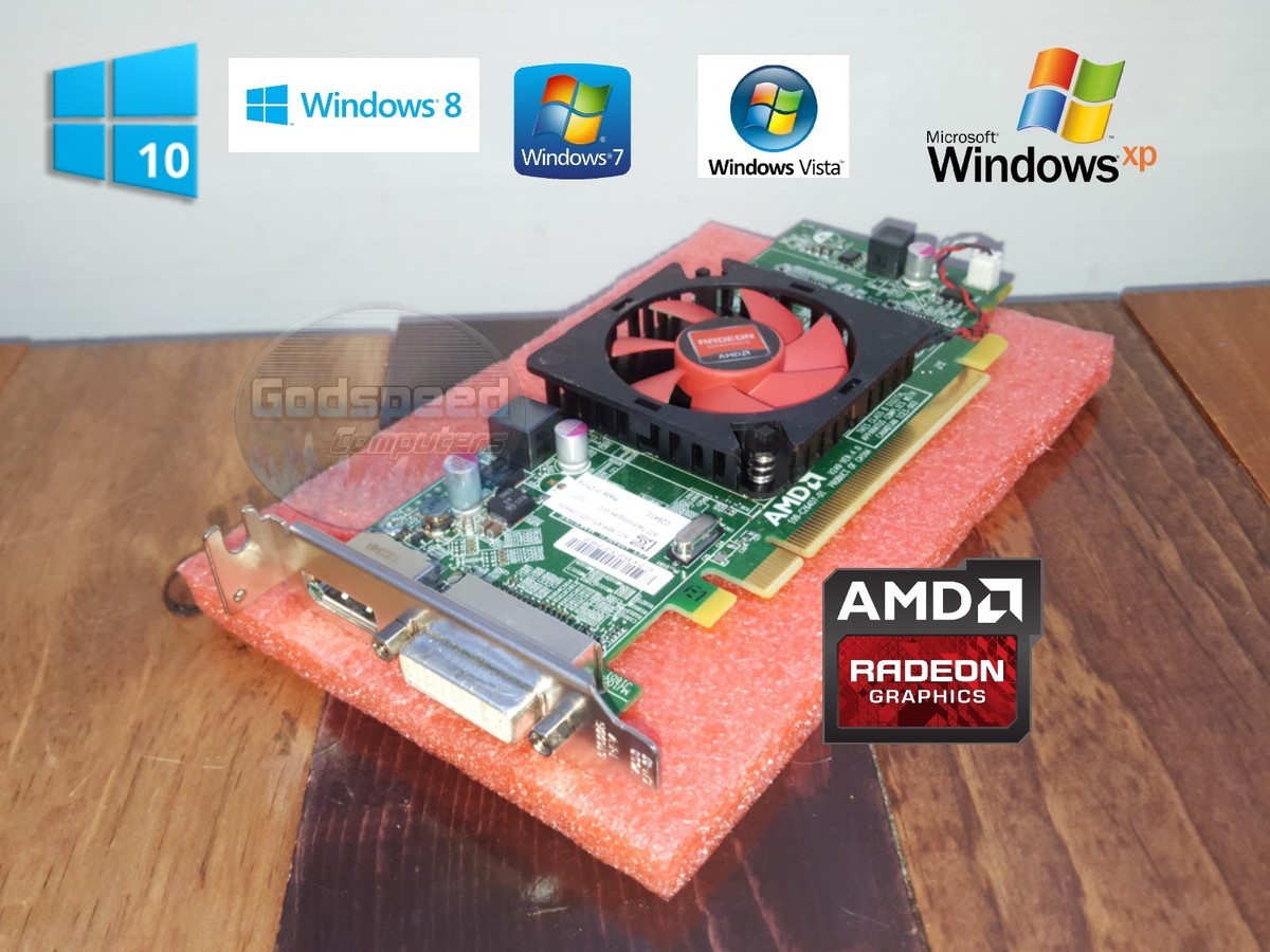 1GB Dell AMD Radeon HD 7470 DVI DisplayPort Video Card Optiplex