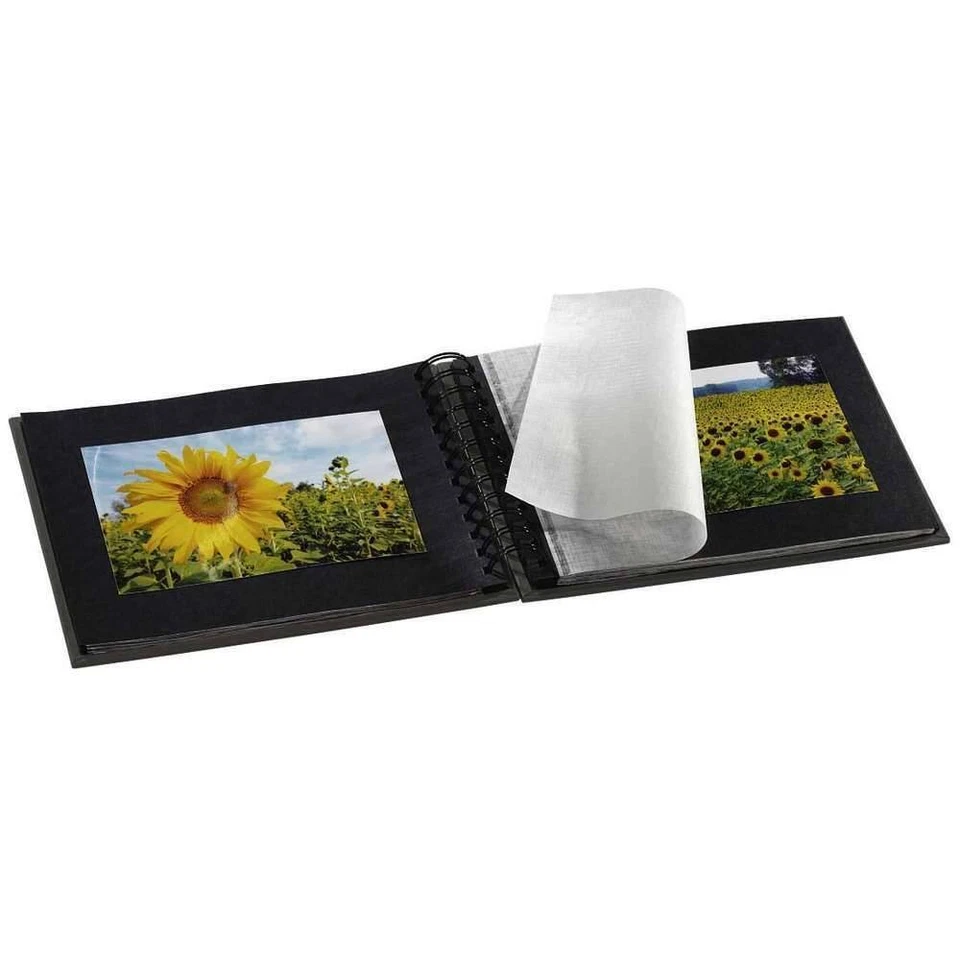 Álbum de fotos tradicional encuadernado en espiral Hama - 25 páginas - púrpura Foto 2 de 2