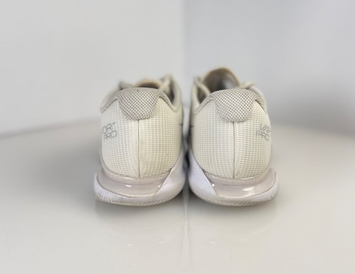 Nike Womens Court Air Zoom Vapor Pro HC Tennis Size 9 White Silver CZ0222-108 - Picture 2 of 9