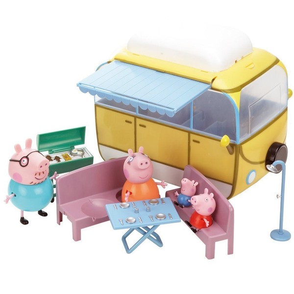 Peppa Pig 02256 Camper Van Vehicle Toy Playset for sale online eBay