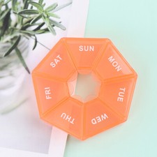 7 Days Week Pill Box Case Organiser Grids Tablet Medicine Dispenser Holder Candy