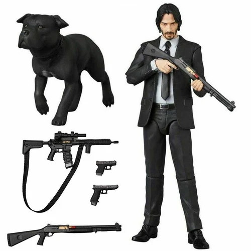 New Mafex No. 085 John Wick Chapter 2 Pvc Toys Action Figure In Box Toy Gift hot - Picture 6 of 17
