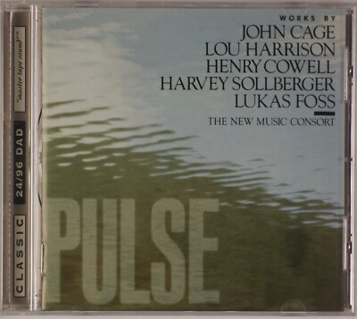 (GOLD CD) The New Music Consort 『Pulse～』 New Music Consort, John Cage, Harvey Sollberger, Henry