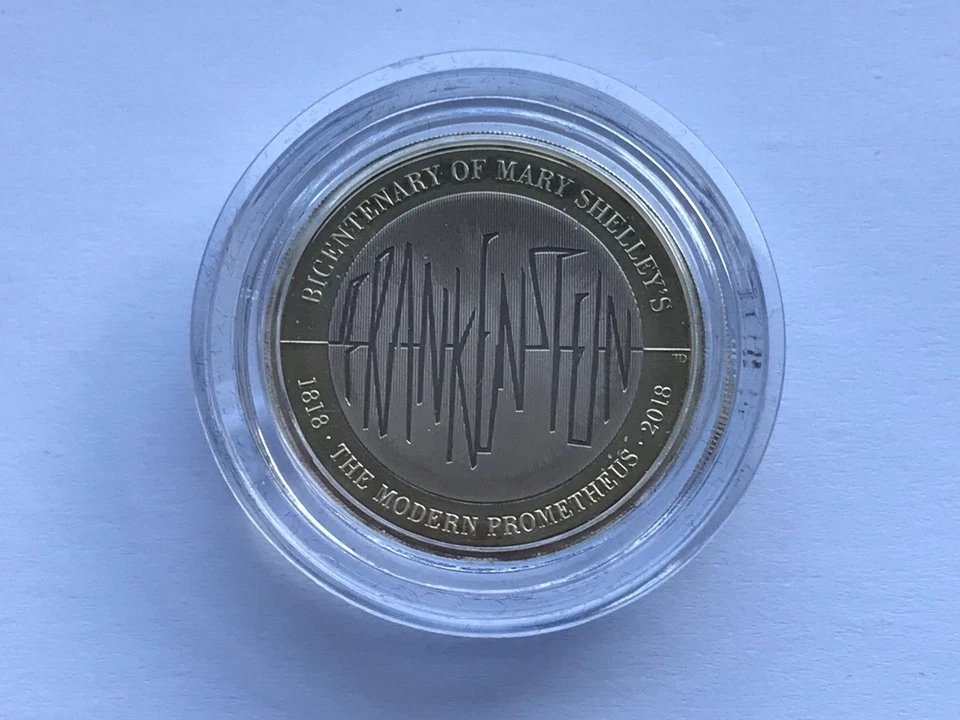 Simply Coins~ 2018 PREMIUM PROOF FRANKENSTEIN TWO 2 POUND COIN - Image 3 of 4