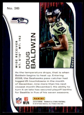 2018 Panini Rookies & Stars Doug Baldwin Seattle Seahawks #36 | eBay