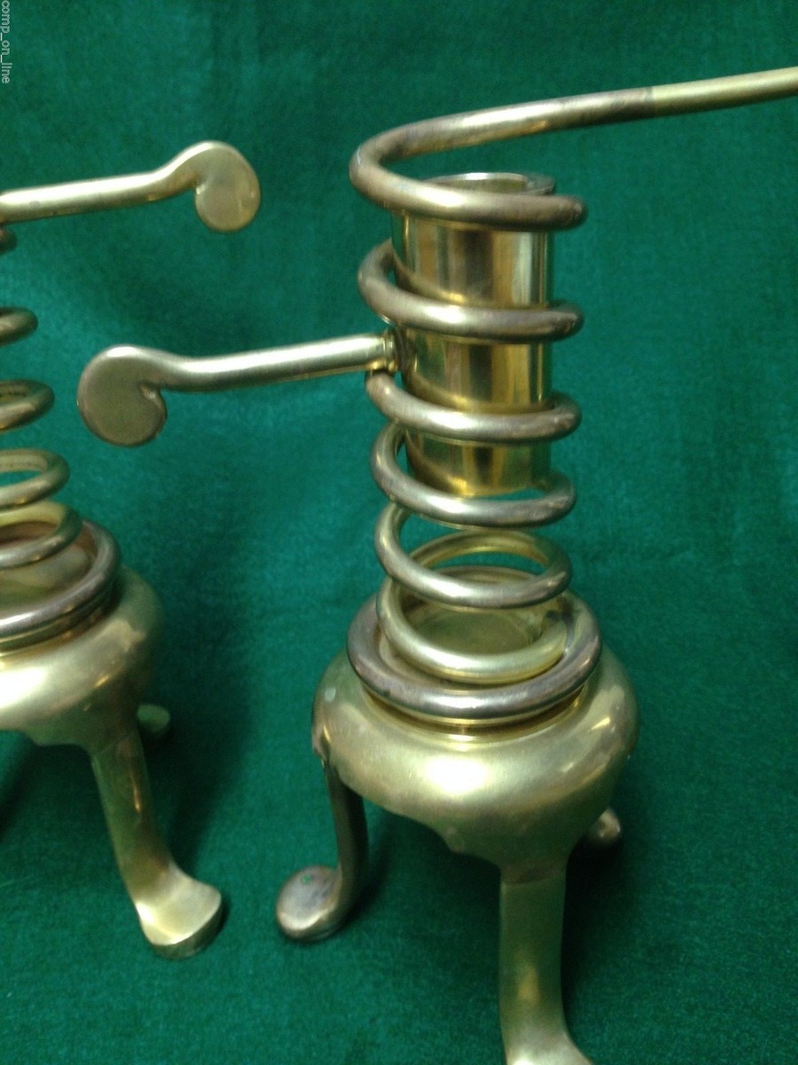 Vintage Chapman 1989 Brass 2 Turning Candle Holders | eBay