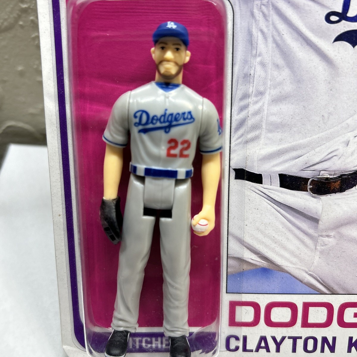 2020 Topps Big League Super 7 Action Figure Photo Variation