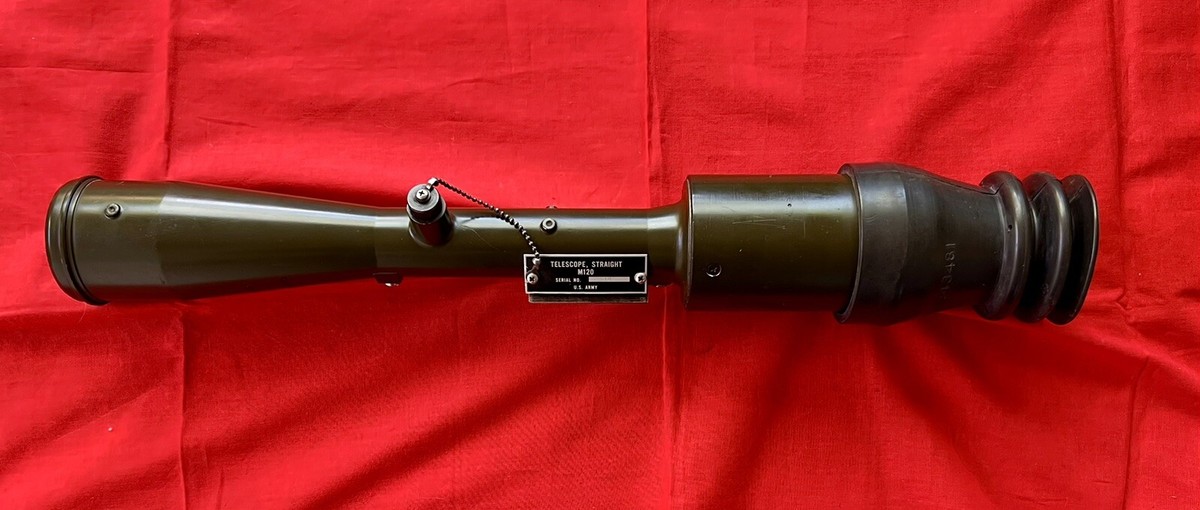 US Army M120 Telescope Straight Excellent Telescopic Sight Vietnam