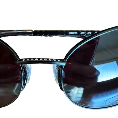 Bebe Metal Cat-Eye w/ Swarovski Crystal Jet Black Women’s Sunglasses Bebe Metal Cat-Eye w/ Swarovski Crystal Jet Black Women main image 2