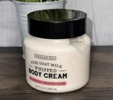 NEW Beekman 1802 Pure Goat Milk Whipped Body Cream Honeyed Grapefruit 8 Oz.