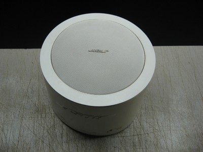 White Bose Freespace Ds 16f Loudspeaker Round Ceiling Speaker Pendant Style Lot1
