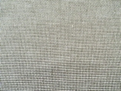 DESIGNER WOVEN GEOMETRIC SQUARES WHITE GRAYS UPHOLSTERY FABRIC $13.99/YD 433FS - Picture 3 of 6