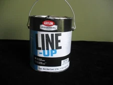 Krylon Industrial LINE UP Striping Paint, Parking Lot White, 1 Gal, K41130404-16