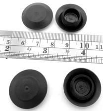 9/16" Hole Fit Cap Snap-In Panel Hole Plug - For 1/16" Thick Material - Durable!