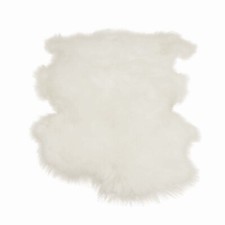 Glacier Wear Icelandic Sheepskin Rug/Throw White SKU - shp722