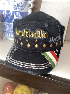 Vintage Pantofola D'Oro Distressed  Cap Hat Adjustable