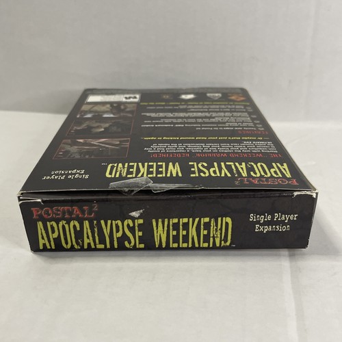 POSTAL 2 APOCALYPSE WEEKEND Expansion Pack per gioco PC con scatola e poster - Foto 6 di 9