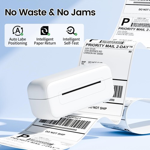 Thermal Shipping Label Printer, Desktop for Shipping Packages, Small Business - Picture 6 of 7