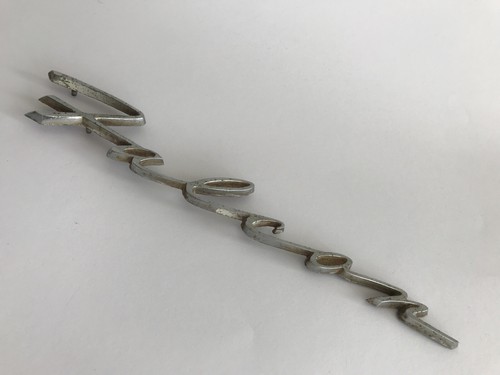 FALCON Badge, Genuine FORD, XK? Tailgate? Fordomatic Deluxe? Script. Genuine. - Picture 6 of 6