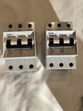2x Siemens Circuit Breaker 5SX23 C10 Tested 2yr Warranty Free Shipping