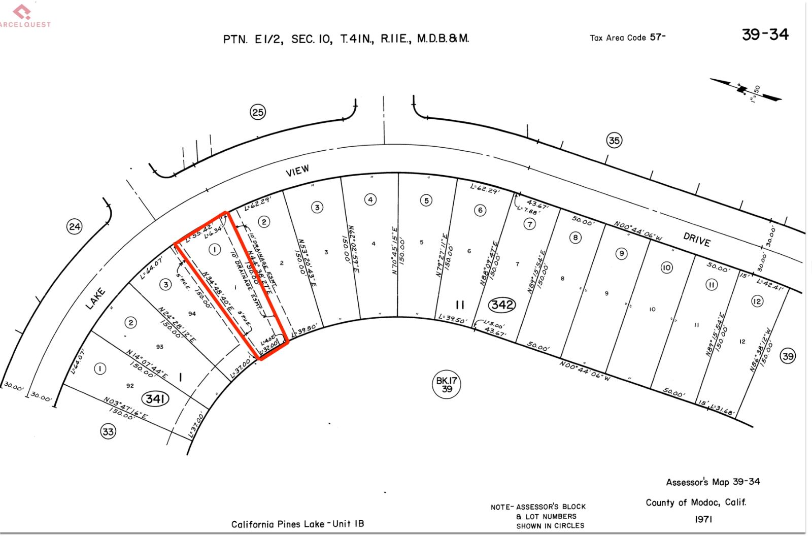 California Land For Sale Lake Views! .18 Acres With Electric, Water