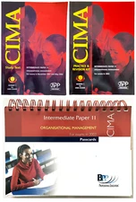 CIMA Organisational Management | Study Text Exam Practice Kit Revision Cards P11