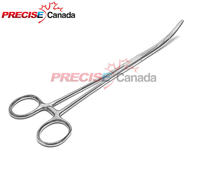 PRECISE CANADA 7.25'' Pean Hemostat Locking Forceps Curved - Stainless Steel