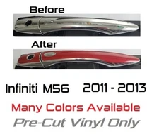 TWO Sets Pre-Cut Vinyl Overlays Fits 2011 - 2013 Infiniti M56 YOU CHOOSE COLOR