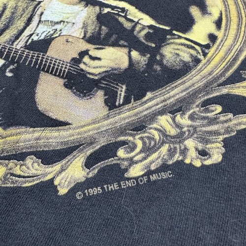 Vintage Nirvana T-Shirt Herren Large Kurt Cobain The Sun Is Gone 1995 Ende der Musik - Bild 3 von 12