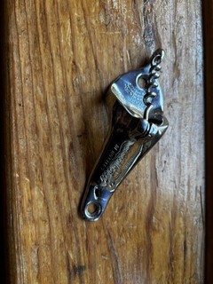 Vintage 1930"s Original Coke a Cola Wall Mount Bottle Opener