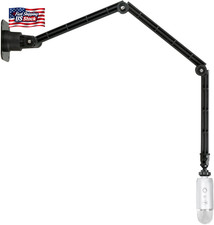 Microphone Wall Mount, Ceiling Holder Stand Compatible with Blue Yeti X Nano Sno