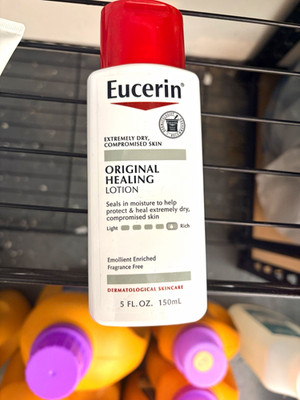 Eucerin Original Healing Fragrance-Free Lotion Moisturizer Dry Skin 5 fl oz