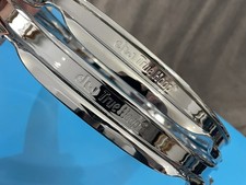 DW Collectors Series 14" Tom Drum Floor Tom Drum Chrome True Hoops Truehoop Set
