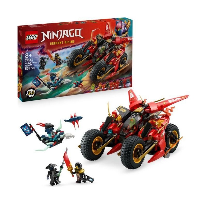 LEGO NINJAGO 71844 jeu de construction pour l'autonomie en chambre