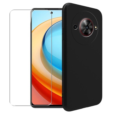 FortiCase Cover con Supporto per ZTE nubia Air con Laccio,Custodia Ultra Sottile Antiurto Flessibile per ZTE nubia Air,Trasparente -C