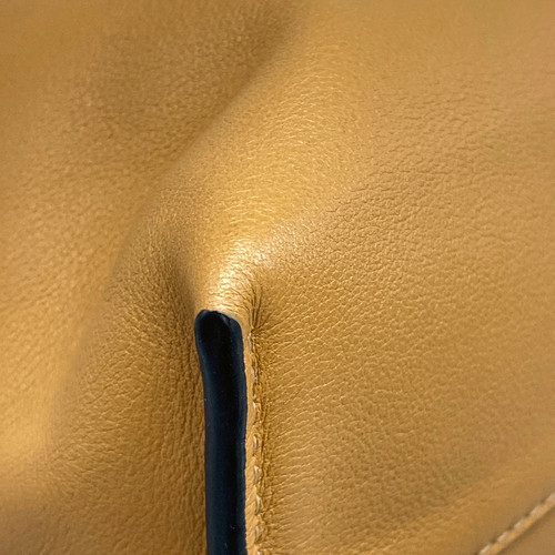 Pochette media pochette Loewe Flamenco marrone chiaro nappa vitello - Foto 6 di 15