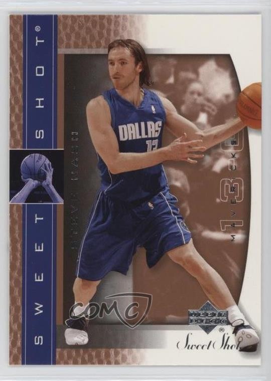 2003-04 Upper Deck Sweet Shot Steve Nash #15 HOF 1hs9