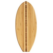 Bamboo Surfboard Serving Tray, Lil Surfer Des...