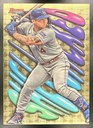 2023 Bowman's Best Francisco Alvarez #SH-15 Shellacked SuperFractor 1/1 RC Mets