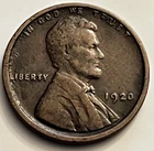 1920 Lincoln Wheat Cent Penny Good BN1191
