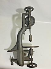 Antique North Brothers Yankee Bench Mount Drill Press