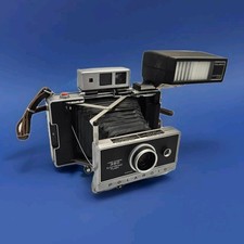 Vintage Polaroid 360 Land Camera Electronic Flash with Additional Flash Module