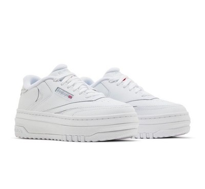 Reebok Club C Extra Women's White/Pure Grey 100033501 Brand New