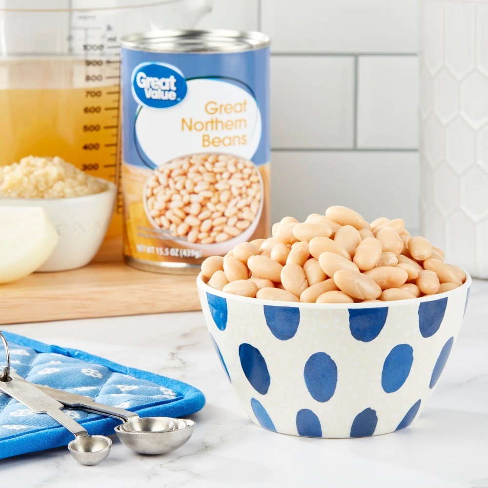 Canned Great Northern Beans 12 Pack 15.5 oz Cans