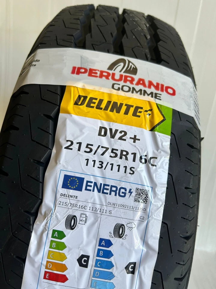 Pneumatici Nuovi 215/75R16 C 113/111 S Delinte DV2+ 4 STAGIONI M+S 2157516 - Immagine 2 di 4