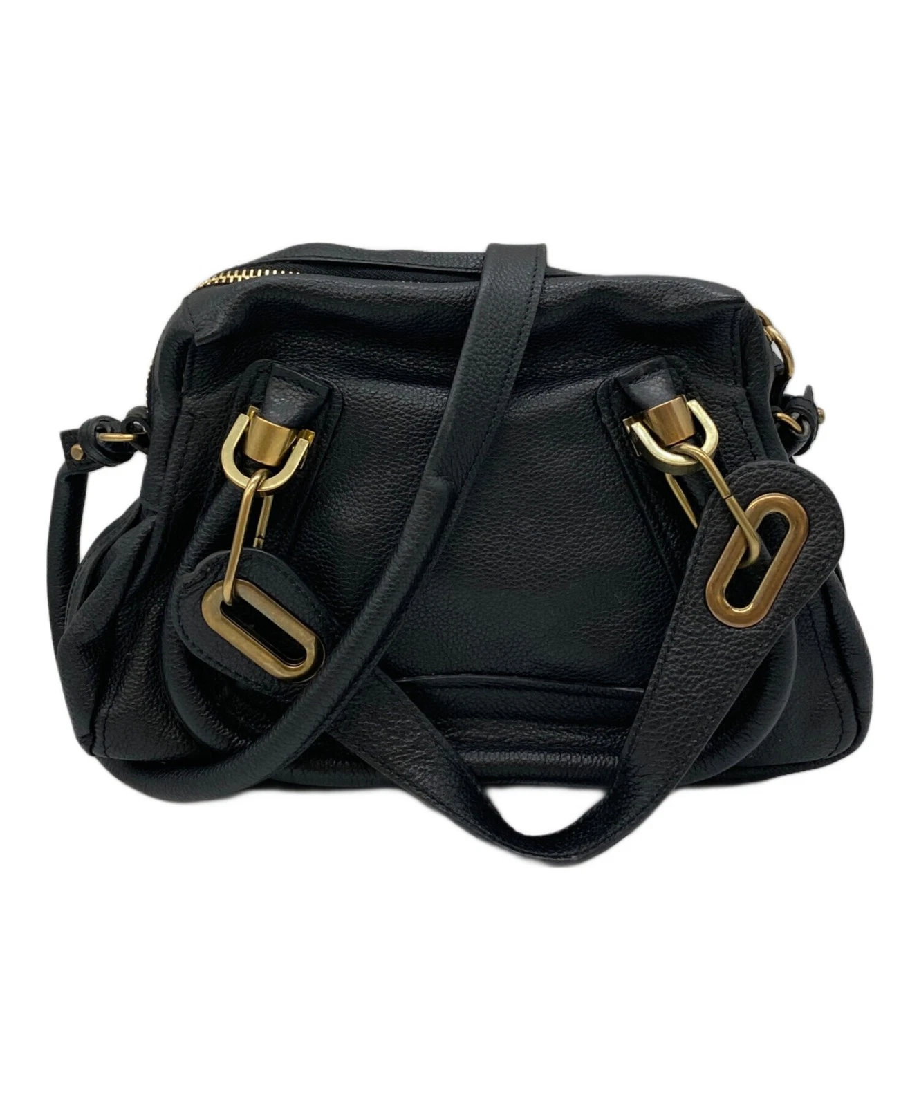 Chloe — Chloe 2-Way 3S0024-043 Black Shoulder Bag #TFB5705