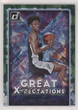 2021-22 Panini Donruss Great X-Pectations Holo Green Ice Joshua Primo #3 06y2