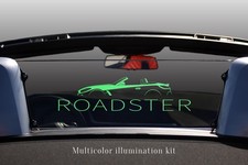 Deflector de viento BMW Z4 2018-presente logotipo roadster parabrisas + kit de iluminación